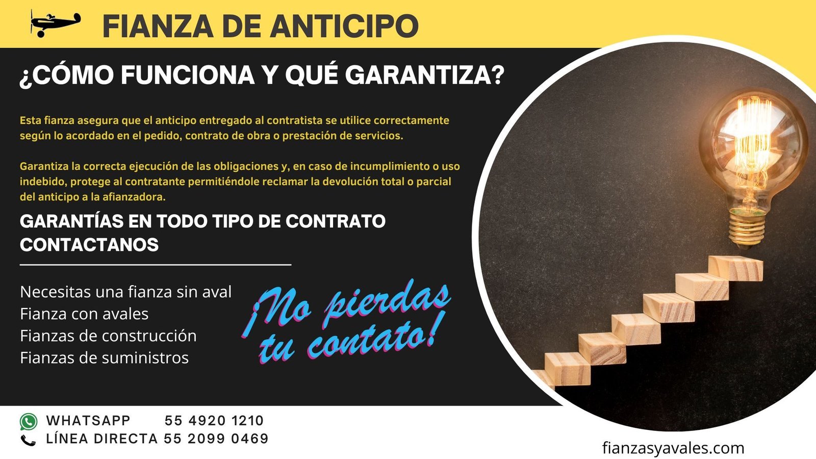 Fianza de Anticipo Con Garantía de Cumplimiento