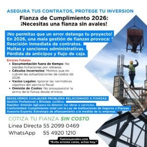 fianza de cumplimiento